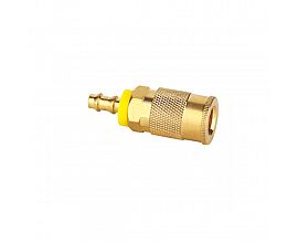 Push lock pneumatic fittings