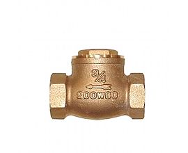 3/4inch Bronze Sweat Connections Swing Check Valve welding type