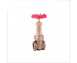 Bronze extended brass stem gate valve