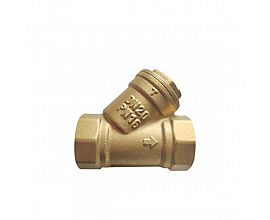 PN16 Brass Y-strainer with SS filter