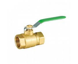 Brass Female Thread Ball Valve with Steel Handle