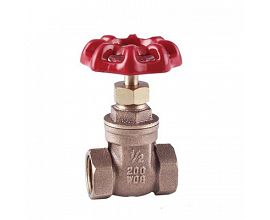 150PSI Non-Rising stem Bronze gate valve NPT bronze gate valve for water