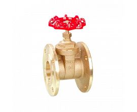 10inch PN16 Brass Material flange type gate valve for water gas oil