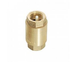 Brass nozzle alarm hydraulic wafer check valve