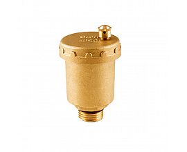 3/4" Brass natural air vent valve