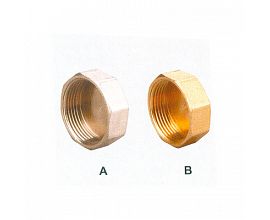 Brass Female Cap