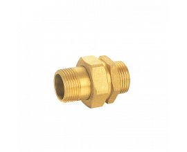 Brass Straight Union Connector