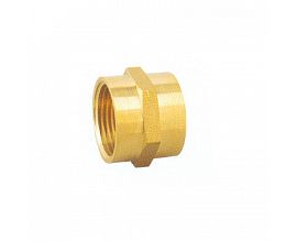 Brass Hexagon Female Pipe Nipples