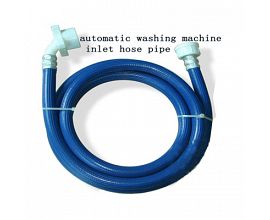 Blue PVC Washing Machine Inlet Hose Pipe