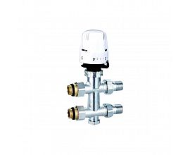 Multy function brass thermostatic Valve
