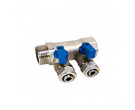 Male 3/4" Brass manifolds