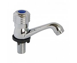 ABS Chrome Plastic Pillar Faucet