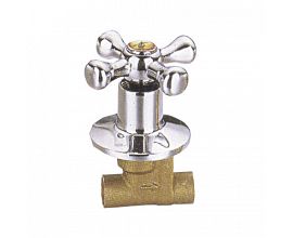 Brass Globe Valve with Flange