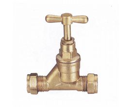 Water Pipe Compression Stop Valves