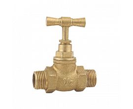 Brass Stop Valve EURO Design