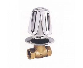 1/2" Brass Mini Stop Valve