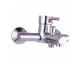 Single Handle Wall Mount Bath Shower Faucet