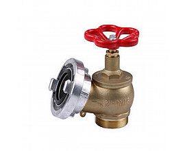 PN16 2inch brass landing valve with 2inch aluminium Storz adaptor