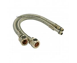 Faucet connection hose braided flexible metal hose