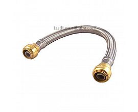 Garden stainless steel hose connector