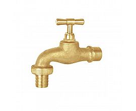 Classic brass tap Brass polishing bibcock