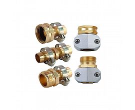 Brass garden tap connector brass adaptor