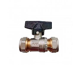 Russian popular Brass compression ball valve