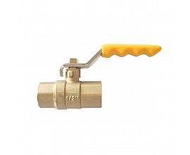 Brass 1/2" ball valve for water