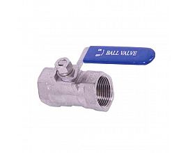 1/2 inch 201/304/316 stainless steel one piece ball valve
