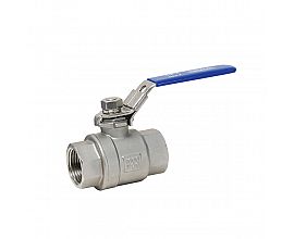 3/4 in NPT Stainless Steel Ball Valve w/ Locking Full port Handle