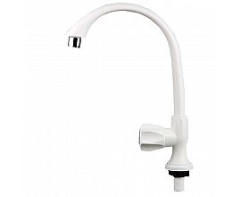 Kitchen Sink Washbasin ABS Plastic Water Faucet Single Cold tap