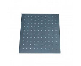 Large square anti-blocking top rain head shower