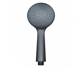Popular 3 function black color shower round head