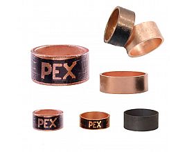 lead free copper 1/2" inch PEX copper crimp rings