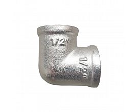 Russian market brass 90 degree elbow