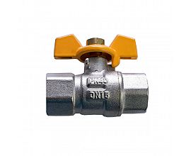 butterfly handle female brass ball valve