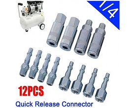 PCL Pneumatic Quick Connect Coupling Steel 1/4 in Threaded