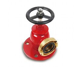 50mm Hydrant valve brass globe valve JIS10K with storz flange valve