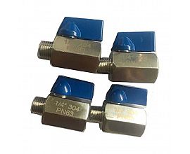 Stainless steel 304/316 mini bal valve