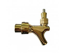 Chrome gold  beer dispenser tap