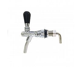 Brass Beer Tap Faucet With Ball Lock Liquid Disconnect Kit With Black Handle