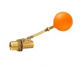 Brass toilet sanitary water tank brass ball brass rod plastic ball float ball Valve