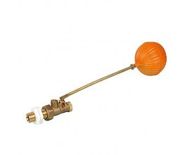 Brass rod plastic ball float ball Valve for toilet sanitary water tank