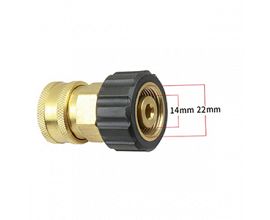 3/8 in. Female Quick Connect x M22 Connector for Pressure Washer