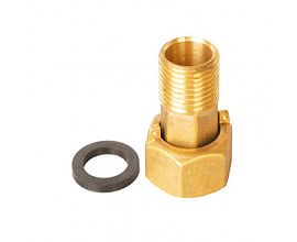 1/2inch Brass Water Meter Connection Tails Connectors Union Non Return Valve