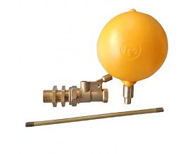 Water Tank Plastic Ball Brass Float Valve 1/2"inch to 2"inch