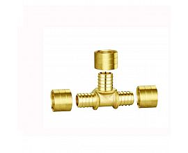 Brass reducing Tee fittings