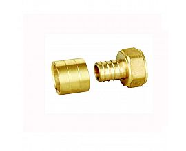 Pex pipe fittings straight female