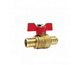 1/2" inch PEX Brass Ball Valve Full Port with steel handle